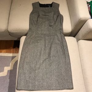 Ann Taylor Tweed Pencil Dress 2 XS